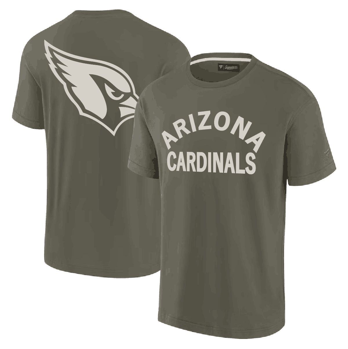 Men's Arizona Cardinals Olive Elements Super Soft T-Shirt